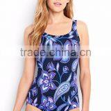 Simply Styled Comfortable Flattering Fit Swimsuit Soft Cup Bra Shapes Smooth Slim Women Swimwear Customizable One Piece Swimsuit thumbnail-2