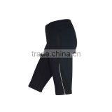Wholesale Polyester/Spandex Womens Custom Short Sport Pants/Compression Pants Elastic Band Pants thumbnail-4