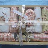 Summer 10Pcs Set 100% Ployester Unisex Baby Clothing Gift Set TQ1-177 thumbnail-1