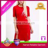Fashion Woman Dress, Long Spaghetti Strap Layered Pleated Dress thumbnail-3