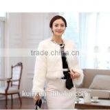 Eight Colour Woman Short Faux Fur Coat Winter Lady Wedding Jackets Long Sleeves thumbnail-1