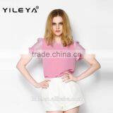 Net Style Latest Casual Summer Women Milk Silk Blouse, Transparent Saree Blouse,cheap Womens Blouses thumbnail-3