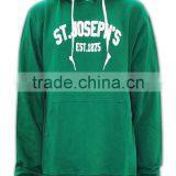 BSCI 2016 Design Sublimation Screenprint Embroidery Zipper Hoody Olive Green Hoodie thumbnail-2