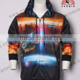 2016 Cheap Wholesale Mens Custom Sublimation Printed Hoodies thumbnail-3