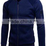 Stylish Long Sleeve With Pocket MenJacket/Front Zipper Pocket Men Jacket/ New Military Cotton Jacket J1703017 thumbnail-1