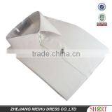 2016 100% Polyester Peach Skin White Dress Shirt thumbnail-1