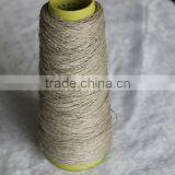 Raw White and Semi-bleached Linen Yarn