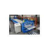 Aluminium Roofing Sheet IBR Roof Panel Roll Forming Machine With 15-20m/min
