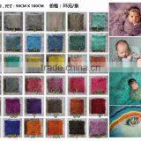 Newborn Cheesecloth Wrap Stretch Knit Warp Baby Cocoon Wrap Newborn Photography Props