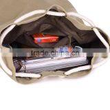 Best Selling Khaki Color Men's Cross Body Men's Canvas Beach Bag thumbnail-4