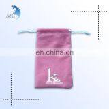 Exquisite Customized Printing Personale Logo Velvet Pouch Bags for Jewelry thumbnail-2