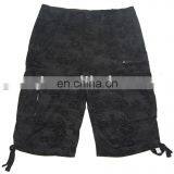 Men Casual Printed Cargo Short thumbnail-1