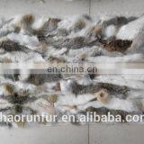 100% Real Natural Rabbit Fur Plate thumbnail-1