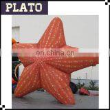 Lighiting coral Inflatable starfish with white LED Animal for sale