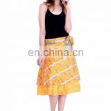 Indian Latest rapron Design skirts party dress for women Maxi Women Skirt Indian Free Size
