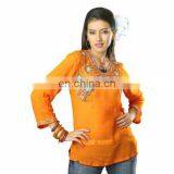 Chiffon Girls Tops thumbnail-1