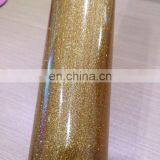 High Quality Most Fashionable Glitter Heat Transfer Vinyl for Clothing PU PVC Hologram Flock Heart Transfer Film thumbnail-2