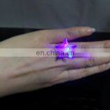Blinking Star Shaped LED Beautiful Flashing Light up Ring
