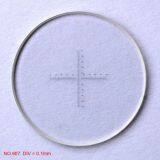 Diameter 24mm Stereo Microscope Eyepiece Stage Micrometer Ocular Graticule Ruler for Olympus Microscope CX23 BX SZX Series thumbnail-2