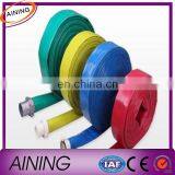 High Quality 0.8-8 Inch 2-8 Bar Water Discharge PVC Layflat Hose thumbnail-5