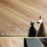 SPC Floor Plastic Flooring Sheet Tiles Slotted Click Lock 3.2mm Thickness 0.1mm Wear Layer
