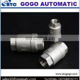 Aluminum or Stainless Steel or Plastic Pneumatic Check Valve 1/8 Mini Air Non Return thumbnail-4