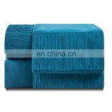 Bedsure Bed Sheet Set Manufacturer Direct Price Wholesale Anti-wrinkle King Queen Size Microfiber Embossed Bed Sheet thumbnail-7