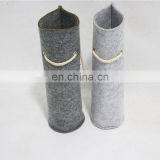 100% New Zealand Wool Felt Wine Bottle Bag and Wool Felt Pouch thumbnail-4