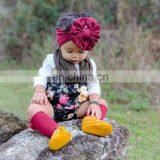 Подгузник для девочки, большой плюшевый бантик на голову, однородный, мягкий, модный головной убор, турбан для малышей и девочек, шелк для волос, 14 цветов thumbnail-4