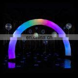 Stage LED Lighting Decoration Airblown Entrance Tunnel Colorful Archway Wedding Inflatable Arch thumbnail-1