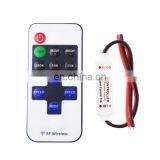 DC5-24V 11 Key RF Wireless Controller Mini Dimmer for LED Single Color thumbnail-5