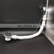 Hot Sell North American 304 Stainless Steel Bath Tub Drain Waste