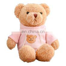 Height 20cm Customized Plush Toys With Pictures Embroidery Logo Teddy Bearn Sweater Bear Doll thumbnail-5