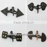 horn toggle buttons for coats