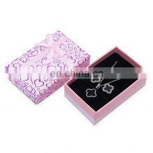 Custom Logo Cardboard Paper Box Ring Earring Necklace Earring Pendant Ring Jewelry Box thumbnail-5