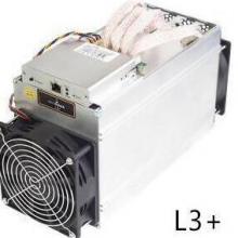 Asic Bitmain Antminer L3+ LTC Miner Machine 504mh/S 880W Second Hand