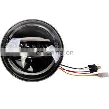 J322 7inch Headlight FOR JEEP FOR Wrangler JK 2007-2017 Driving Lights Turn on a Touch of Blue DRL Turn to Amber Light LANTSUN thumbnail-4