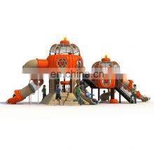 Professional Production Kids Outdoor Playground Equipment Set Children Amusement Park Plastic Slide Playground for Wholesale thumbnail-2