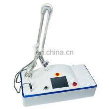 Glass Rf Tube Engraving Fractional Co2 Fractional Laser Stretch Marks Acne Scar Removal Cutting Machine