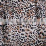Leopard Print Satin Fabric thumbnail-1