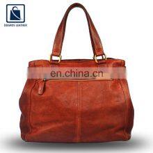 Wholesale High Quality Luxurious Fashion Genuine Leather Women Handbag thumbnail-3