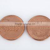 China Good Supplier Promotional Video Arcade Embossed Token thumbnail-1