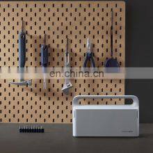 HOTO Hand Tool Set Repair Hand Tool Box Portable Safety Hammer Tape Measure Pliers Home Installation thumbnail-4