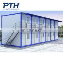 Prefab Two Story Container Buildings High Quality Modular Apartment Hotel for Sale thumbnail-5