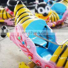 High Quality Amusement Flying Machines Theme Park Kiddie Self Control Bee Rides for Sale thumbnail-5