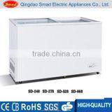 278L 220V/50Hz Double Door Horizontal Chest Freezer for Sale