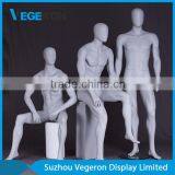 Abstract Fiberglass Sitting Male Mannequin thumbnail-5