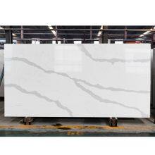 Code：9007，Calacatta Artificial Stone Quartz Slab Kitchen Countertops thumbnail-1