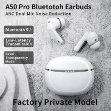 ANC ENC Earphone Mobile Phone Bt 5.1 Tws Wireless Bluetooth Headsets Wireless Mobile Phone Touch Mini Headphone thumbnail-4