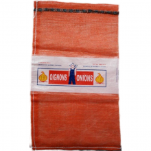 PRINTED PP LENO MESH BAG WITH BAND LABEL LOGO FOR ONIONS thumbnail-4